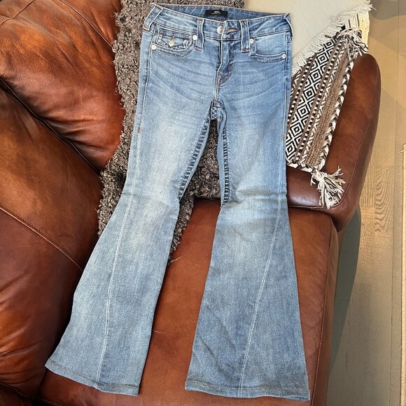 True Religion Joey low rise flare jeans - Picture 2 of 4